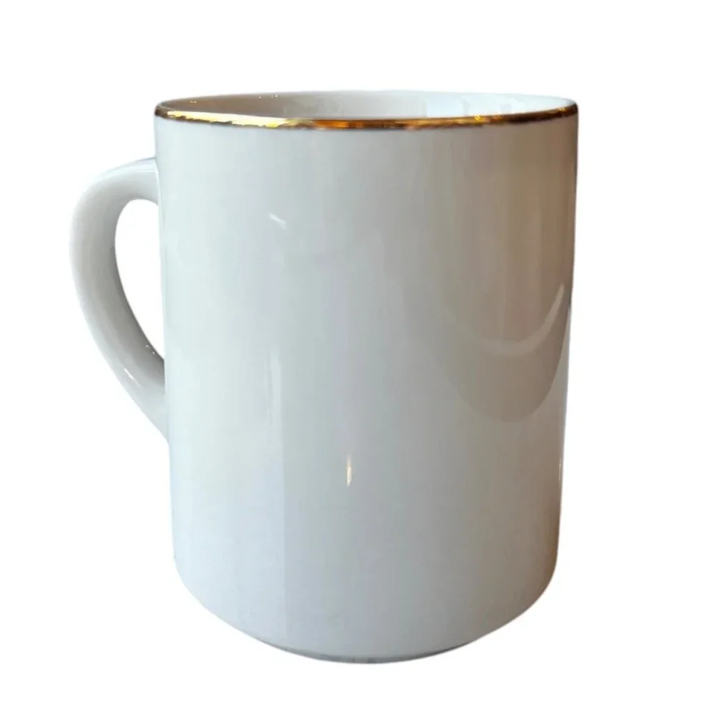 West Maryland Train Mug by Country Trains, signed dated ceramic